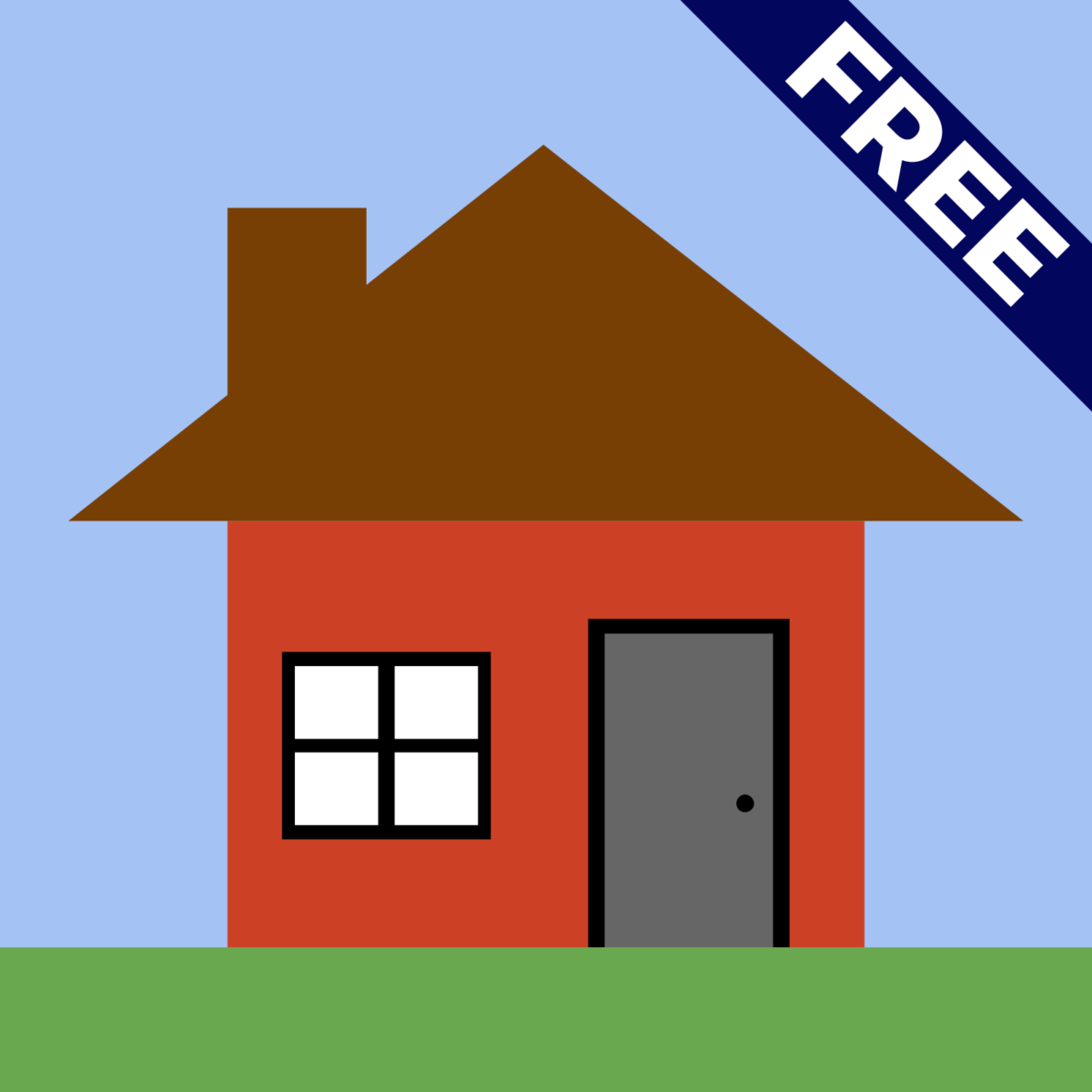 House Picture labeled Free