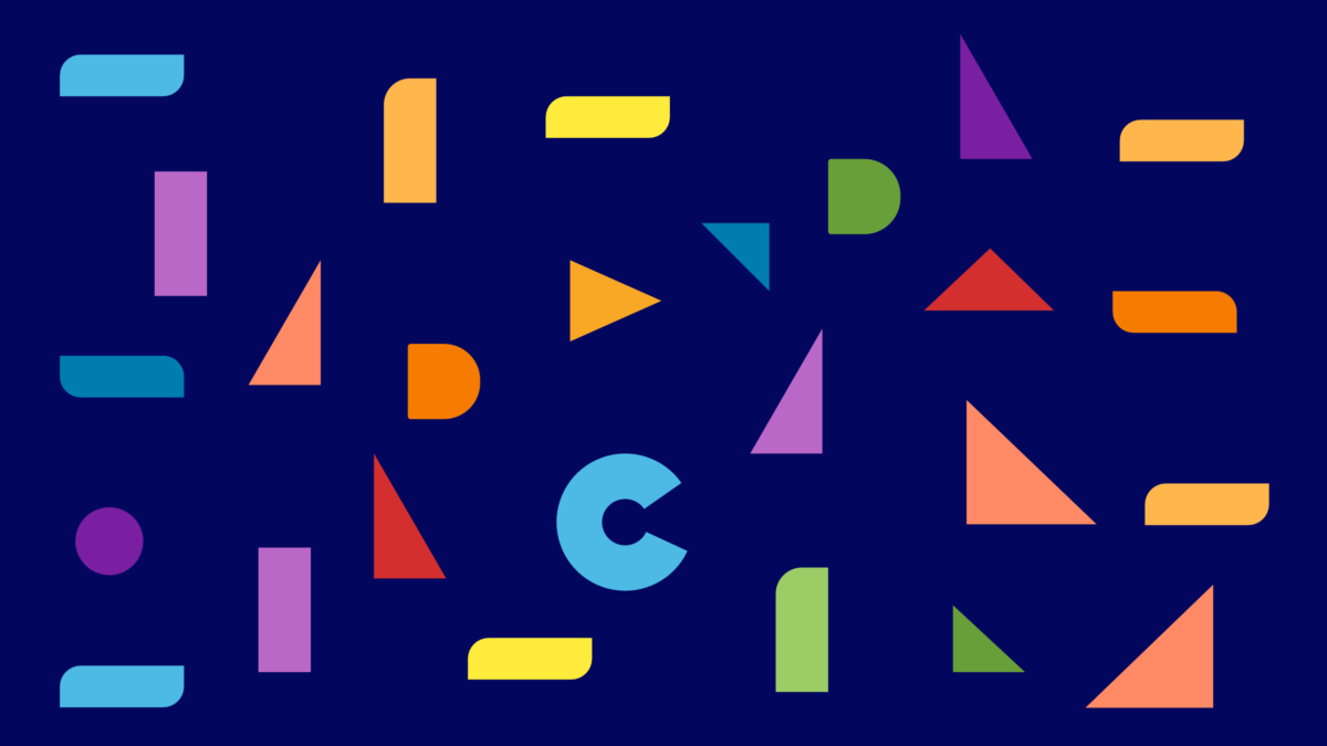 Various colorful shapes