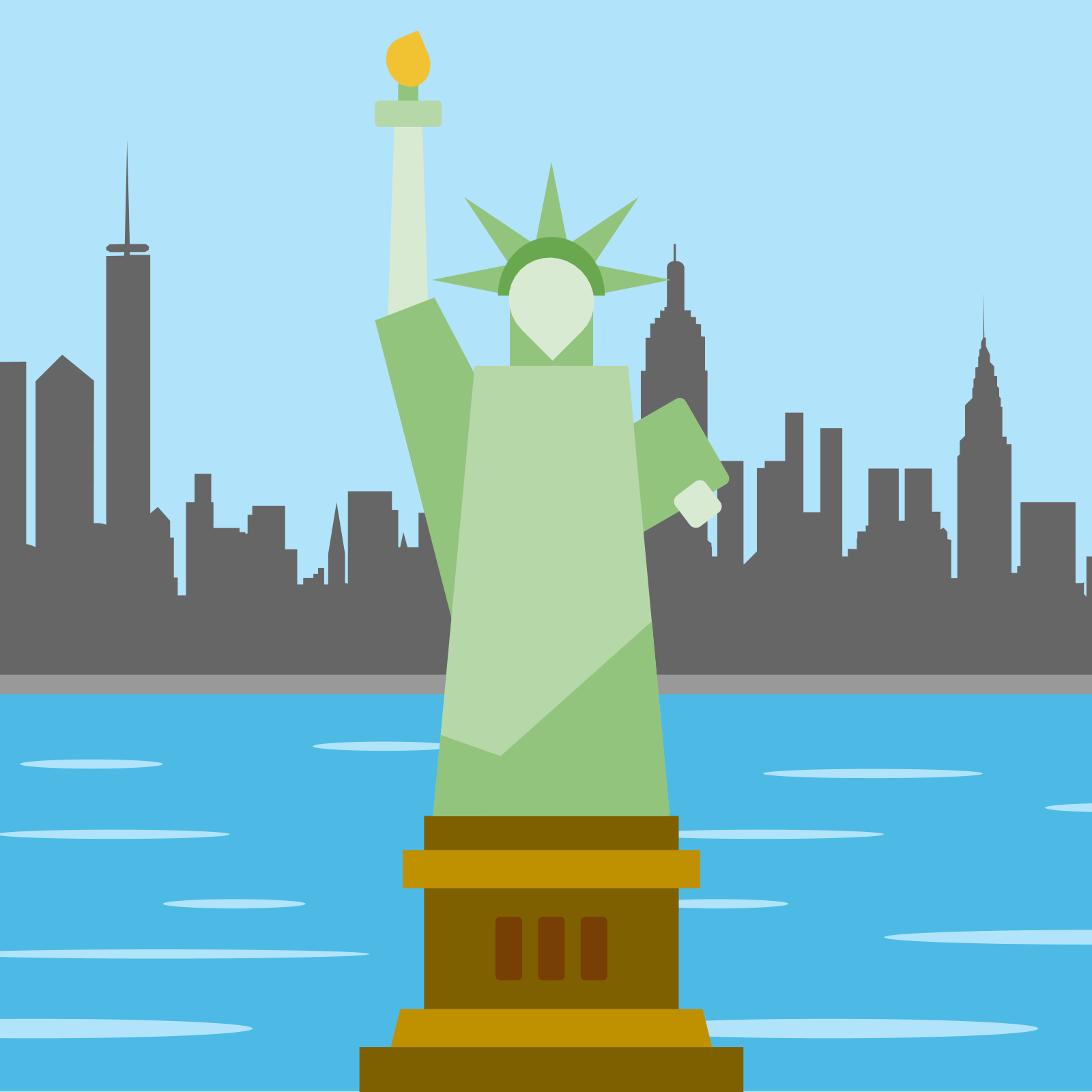 Shapegrams 11: Statue of Liberty