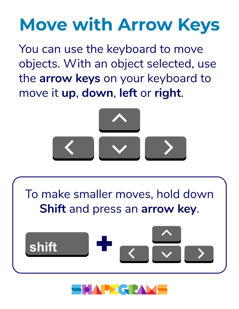 Move with Arrow Keys Poster