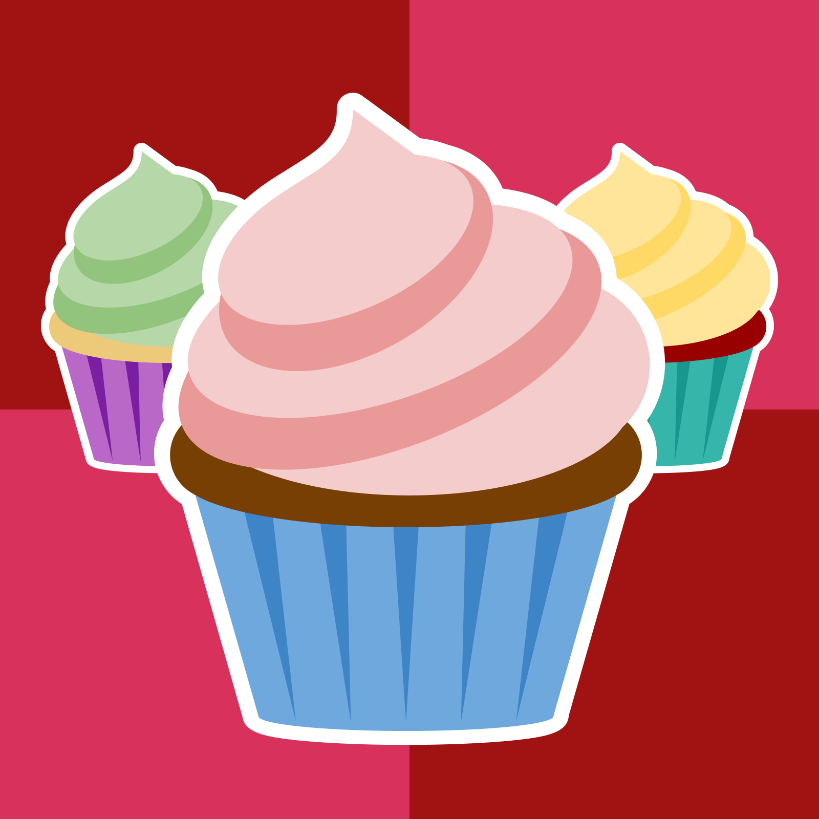 Colorful Cupcakes