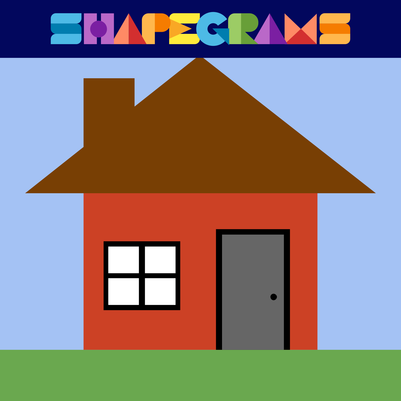 Drawing of a house