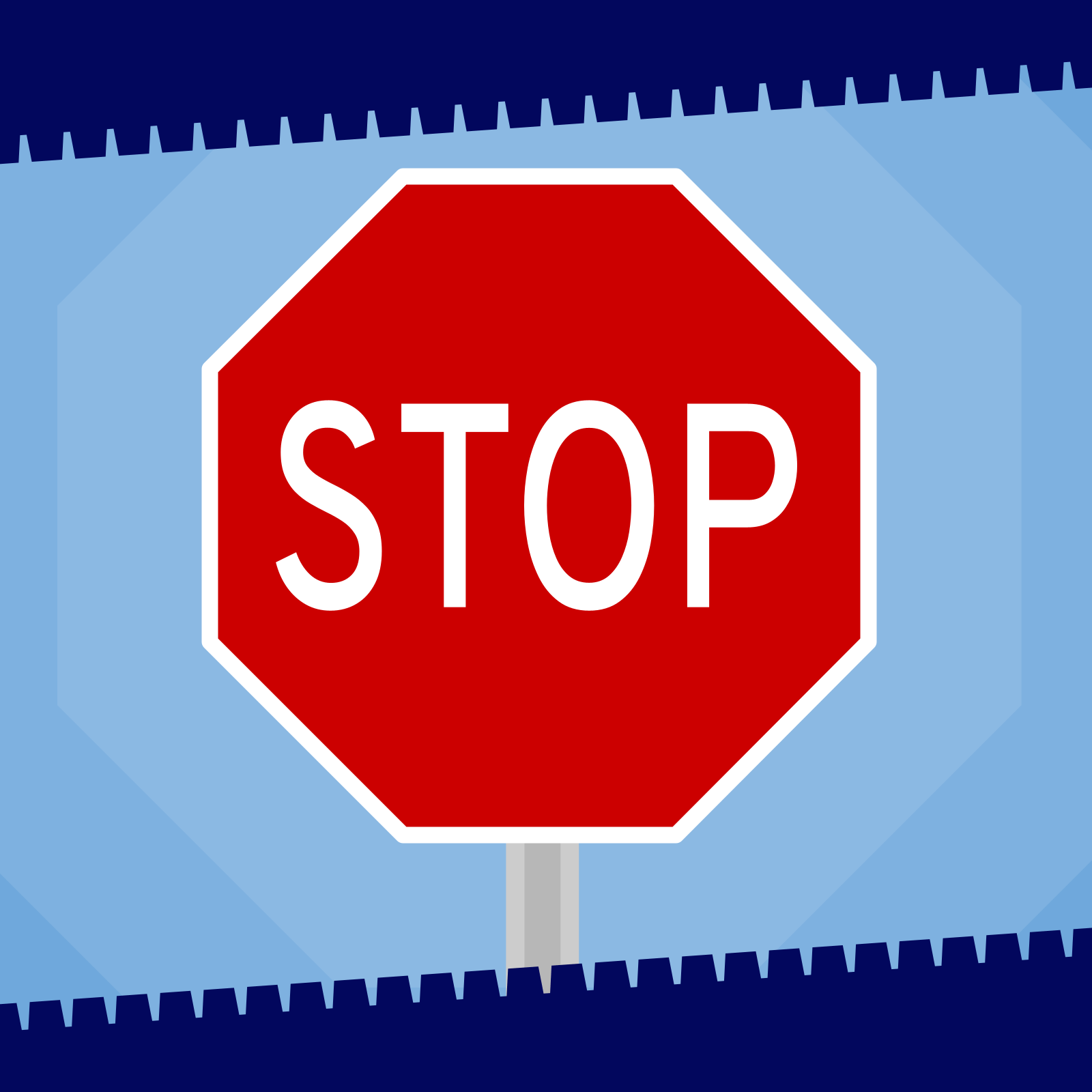 Stop Sign Drawing