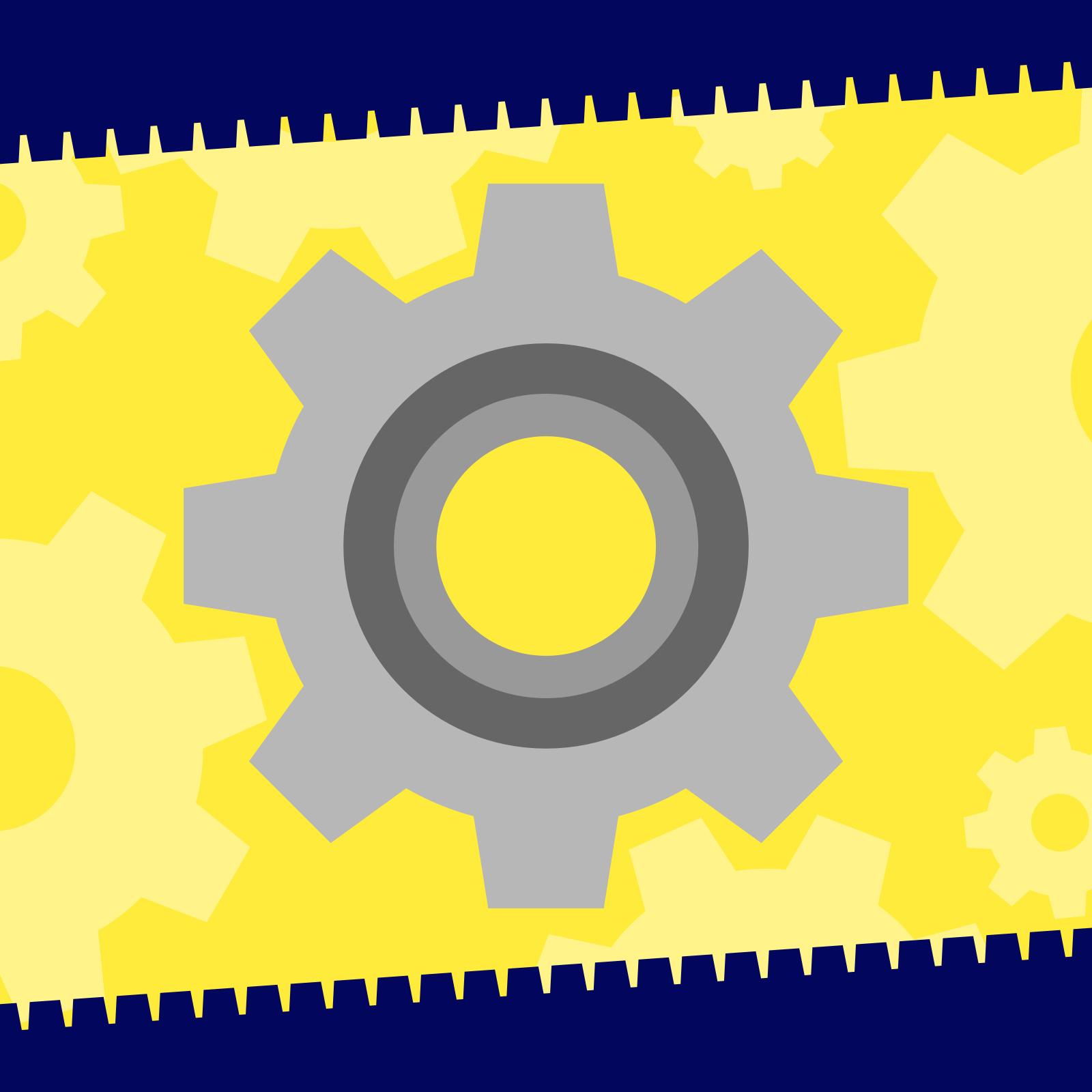 Drawing of a gear