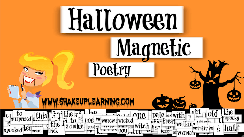 Halloween Magnetic Poetry